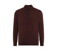 Barbour - Pull Holden Half Zip - Homme - Pulls - Rouge - Taille: XL