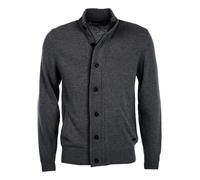 Barbour Pull Homme Avec Zip Et Écussons MKN0731CH51 Gris Élégant Casual