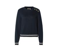 Barbour Pull-over 'Avery' bleu marine / or / blanc, Taille M