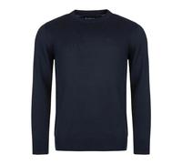 Barbour - Pull ras du cou en coton Pima - Homme - Pulls - Bleu - Taille: XL