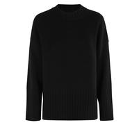 Barbour - Pull Tricoté Noir Modèle Sophia - Femme - Pulls - Noir - Taille: 38 FR