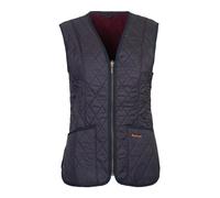 Barbour - Quilted Fleece Vest - Femme - Vestes - Bleu - Taille: 42 FR