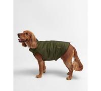 Barbour - Reversible Quilt / Borg Fleece Dog Coat - Manteau pour chien Olive / Brown - S