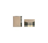 BARBOUR Set - Portefeuille et porte-cartes beige