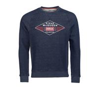 Barbour - SMQ Application SweaT-shirt - Homme - Sweatshirts et sweats à capuche - Bleu - Taille: XL