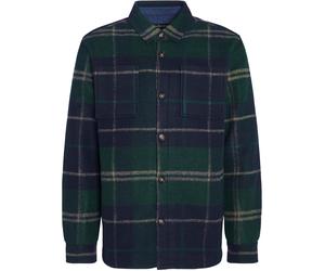 Barbour - Sur-chemise à motif tartan - Chapter Tailored Check Overshirt Green Loch Tartan pour Homme - Taille S - Vert Vert S