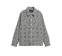BARBOUR Surchemise GLENCHECK ALDERNEY crème | XXL