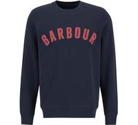 Barbour - Sweat-shirt à logo - Prep Logo Crew Neck Sweatshirt Navy/Pink pour Homme - Taille S Navy S