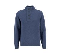 Barbour - SweaT-shirt Indigo Foncé avec Patches en Alcantara - Homme - Pulls - Bleu - Taille: M