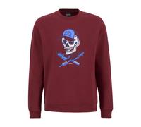 Barbour - SweaT-shirt Vintage avec Graphique Moto - Homme - Sweatshirts et sweats à capuche - Rouge - Taille: L