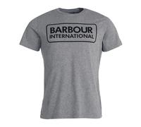 Barbour - T-Shirt Anthracite Essential Grand Logo - Homme - Tops - Gris - Taille: L