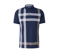 Barbour T-Shirt 'Blaine' bleu marine / cappuccino / blanc, Taille XL