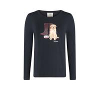 Barbour T-shirt 'Hedley' beige / bleu marine / brun foncé / blanc, Taille L