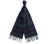 Barbour Tartan Lambswool Echarpe Noir Montre Taille Unique