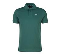 Barbour - Tartan Pique Polo Green Gables-S - Homme - Tops - Vert - Taille: M