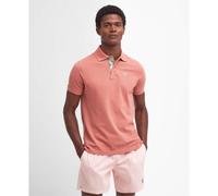 Barbour - Tartan Pique Polo - Polo homme Pink Clay - L