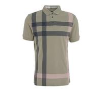 Barbour - Tartan Polo Dusty Green - Homme - Tops - Vert - Taille: S
