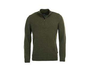 BARBOUR Troyer Pullover HOLDIN olive | XL