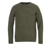 Barbour - Tweed Essential Crew SweaT-shirt - Homme - Pulls - Vert - Taille: M