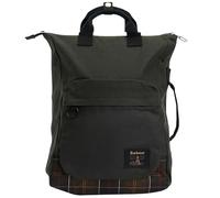 Barbour UBA0714SG91 Sac à dos Field Wax Backpack, Vert sauge Sage/Classique
