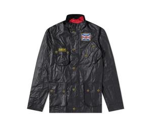 Barbour - Union Jack International Jacket - Homme - Vestes - Noir - Taille: S