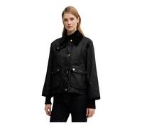 Barbour - Veste Beadnell Courte Ciree - Femme - Vestes - Noir - Taille: 44 FR