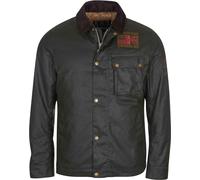 Barbour - Veste cirée authentique - B.Intl Workers Wax Jacket Sage pour Homme en Coton - Taille L - Vert Vert L
