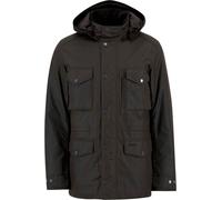Barbour - Veste cirée isolante - Winter Sapper Jacket Dark Brown/Midnight Oak pour Homme - Taille S - Marron Marron S