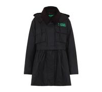 Barbour - Veste Cirée Péplum - Femme - Manteaux - Brun - Taille: 38 FR