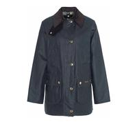 Barbour - Veste Verte Cirée avec Col en Velours Côtelé - Femme - Vestes - Vert - Taille: 42 FR