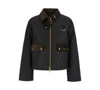 Barbour - Veste en cire tartan matelassée Spey - Femme - Vestes - Noir - Taille: 38 FR