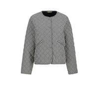 BARBOUR Veste matelassée légère CASHEL GINGHAM COLLARLESS bleu marine | 36