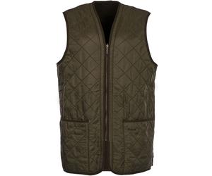 Barbour - Veste matelassée sans manches - Polarquilt Waistcoat Zip In Liner Olive pour Homme - Taille L - Kaki Kaki L
