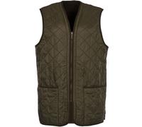 Barbour - Veste matelassée sans manches - Polarquilt Waistcoat/Zip-In Liner Olive - Taille S - Kaki Kaki S