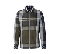 Barbour Veste mi-saison 'Lannich' bleu foncé / vert foncé / blanc cassé, Taille L