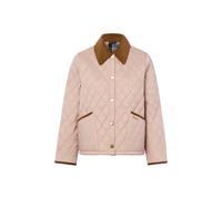 Barbour - Icons Cropped Liddesdale Quilted Jacket - Veste imperméable femme Gardenia / Dress / Beige - UK 12 / M