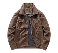 Barbour Veste pour homme rétro sport décontractée avec revers Veste d'hiver vintage en coton ciré Automne Hiver Chasse Tir vêtements de campagne, XL