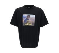 Barbour - Walde Graphic T-Shirt - Homme - Tops - Noir - Taille: L