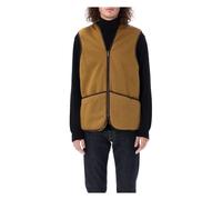 Barbour - Warm Pile Waistcoat - Homme - Vestes - Brun - Taille: XS