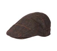 Barbour - Wilkinn Flat Cap - Élégant Cappelli - Homme - Accessoires - Brun - Taille: S