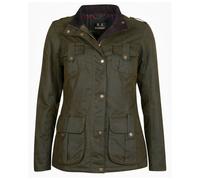 Barbour - Winter Defence Wax Jacket - Veste imperméable femme Olive / Classic - UK 14 / L