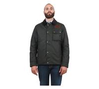Barbour - Workers Waxed Jacket - Homme - Vestes - Vert - Taille: L