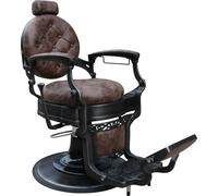 Barburys Fauteuil de Barbier Malone à Matériel d’Extérieur Brun Rétro by Sibel