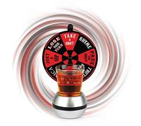 Barbuzzo Spin-the-shot Roue jeu à boire rouge/noir