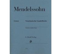 Felix mendelssohn bartholdy : barcarolles venitiennes pour piano