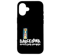 Barcelona Amics per Sempre Catalan Gaudí Coque pour iPhone 16