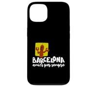 Barcelona Amics per Sempre Phrase Catalan Coque pour iPhone 13