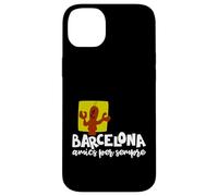 Barcelona Amics per Sempre Phrase Catalan Coque pour iPhone 14 Plus