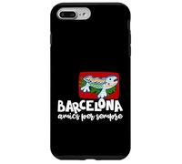 Barcelona Amics per Sempre Phrase Catalan Gaudí Coque pour iPhone 7 Plus/8 Plus