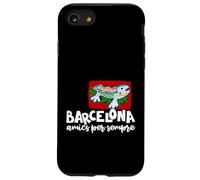 Barcelona Amics per Sempre Phrase Catalan Gaudí Coque pour iPhone SE (2020) / 7/8